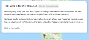 Oztorah.org sample info window example